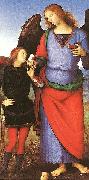 Pietro Perugino Tobias with the Angel Raphael USA oil painting artist